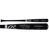 Dylan Crews Washington Nationals Autographed Black Rawlings Pro Bat with "MLB Debut 8-26-24" Inscription