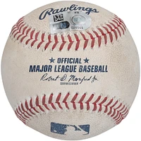 Dylan Crews Washington Nationals Autographed Game-Used Baseball vs. Philadelphia Phillies on September 27, 2024 - Double