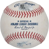 Dylan Crews Washington Nationals Autographed Game-Used Baseball vs. Philadelphia Phillies on September 28, 2024 - Single - PX027151