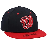 Dylan Crews Washington Nationals Autographed Navy New Era Cap 