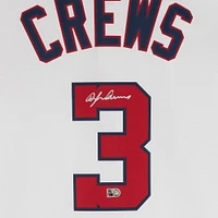 Dylan Crews Washington Nationals Autographed Nike White Replica Jersey