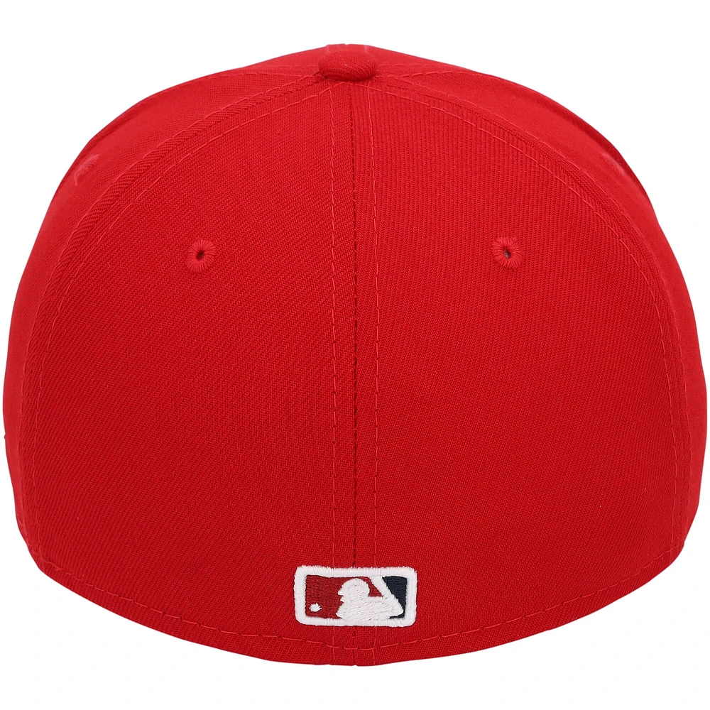 Dylan Crews Washington Nationals Autographed Red New Era Cap 
