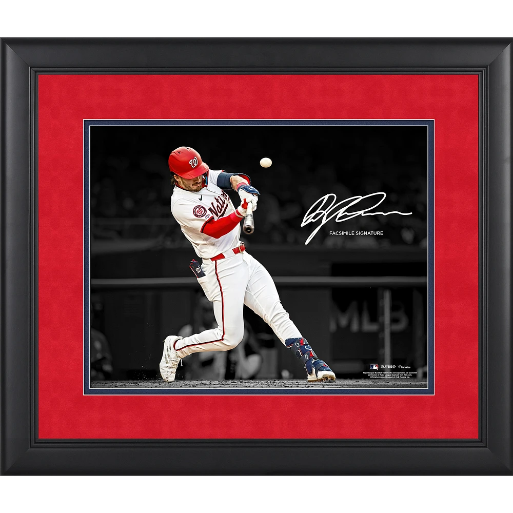 Dylan Crews Washington Nationals Facsimile Signature Framed 11" x 14" Spotlight Photograph