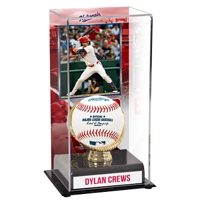 Dylan Crews Washington Nationals Gold Glove Display Case with Image