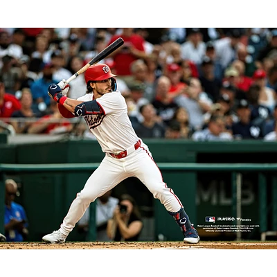 Dylan Crews Washington Nationals Unsigned Hitting Photograph