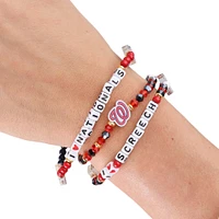 Lot de 3 bracelets d'amitié FOCO des Nationals de Washington