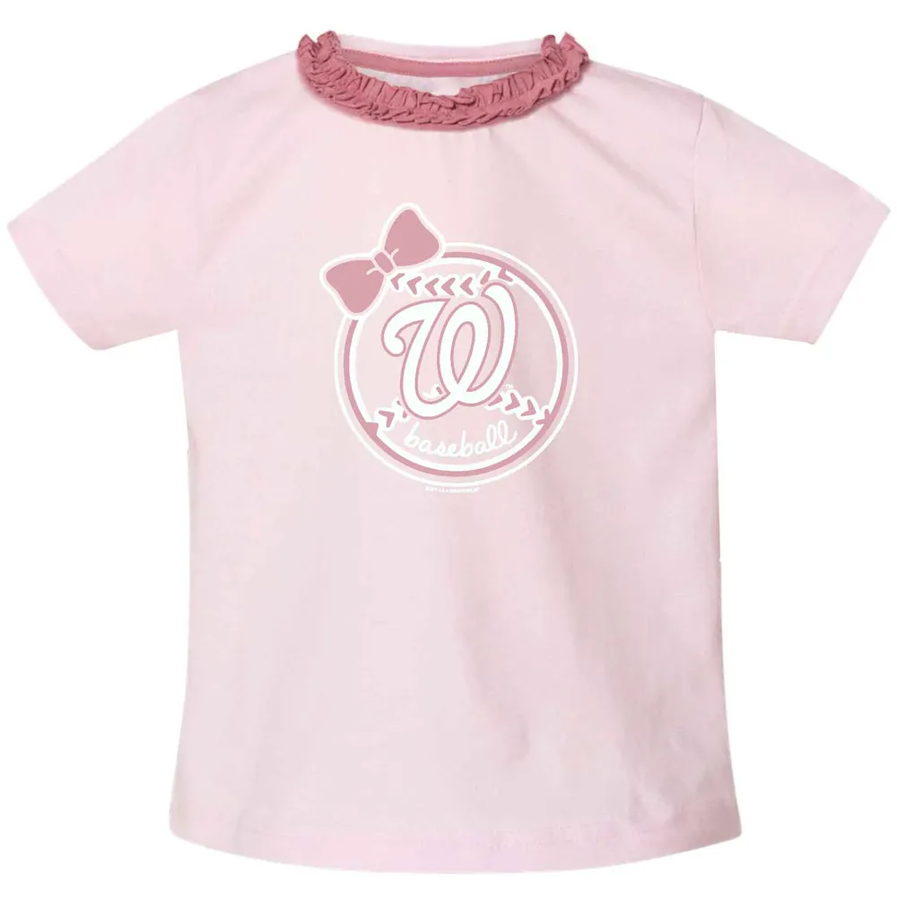 Kansas City Royals Official MLB Youth Kids Girls Size Pink T-Shirt