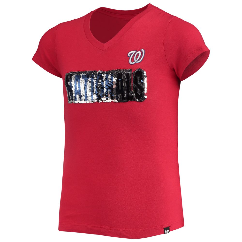 Youth Red Washington Nationals Big Deal T-Shirt