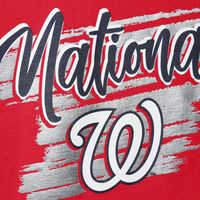 Girls Youth Red Washington Nationals Dream Scoop-Neck T-Shirt