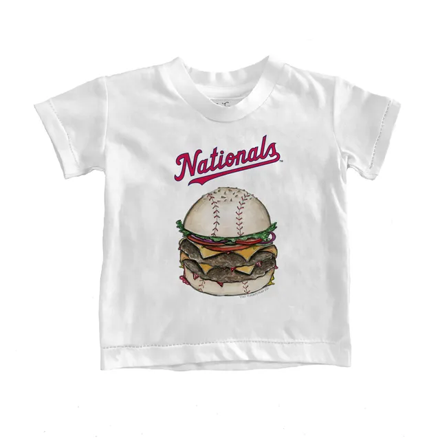 Lids Washington Nationals Tiny Turnip Youth Bubbles T-Shirt - White