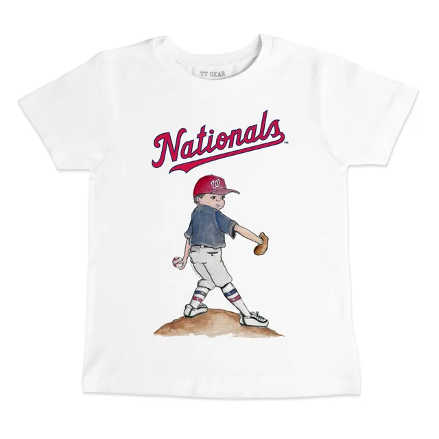 Lids Washington Nationals Tiny Turnip Infant State Outline T-Shirt