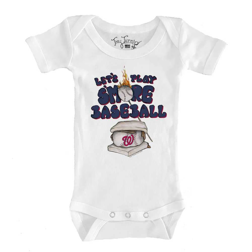 Tiny Turnip Boston Red Sox Infant White Heart Banner Bodysuit