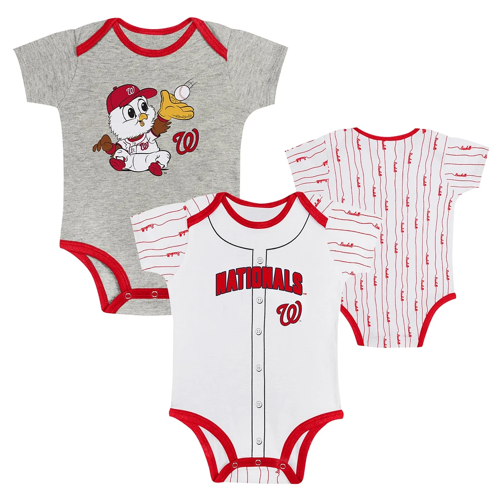 Infant Washington Nationals Play Ball 2-Pack Bodysuit Set