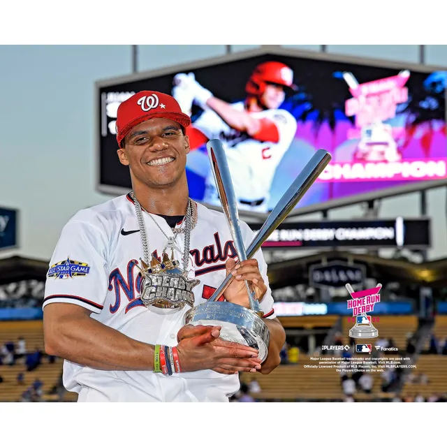 Lids Giancarlo Stanton New York Yankees Fanatics Authentic Unsigned Poses  with the Ted Williams MVP Award 2022 MLB All-Star Game Photograph