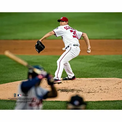 Lids Max Scherzer Washington Nationals Fanatics Authentic Unsigned Pitching  vs. Houston Astros Photograph