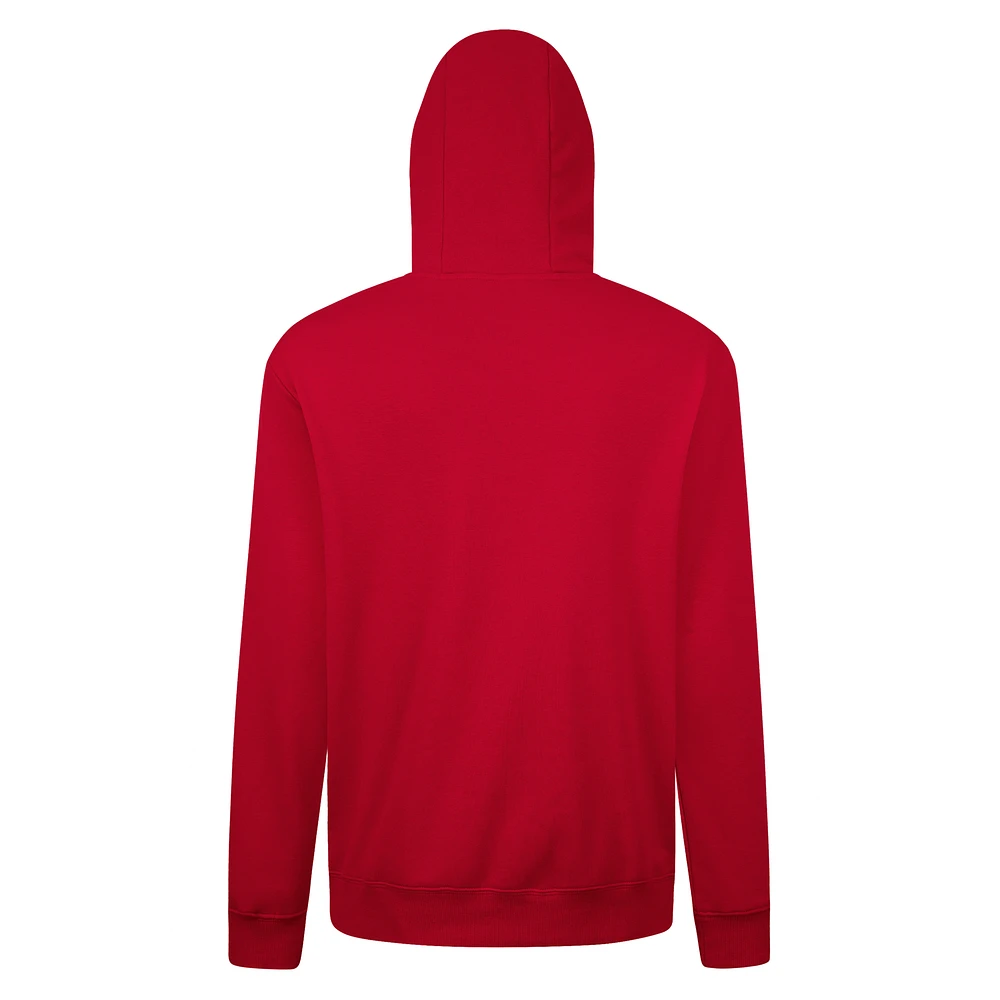 Sweat à capuche en polaire rouge Levelwear Washington Nationals Podium pour homme
