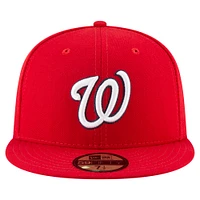 Men's New Era  Red Washington Nationals 20th Anniversary 59FIFTY Fitted Hat