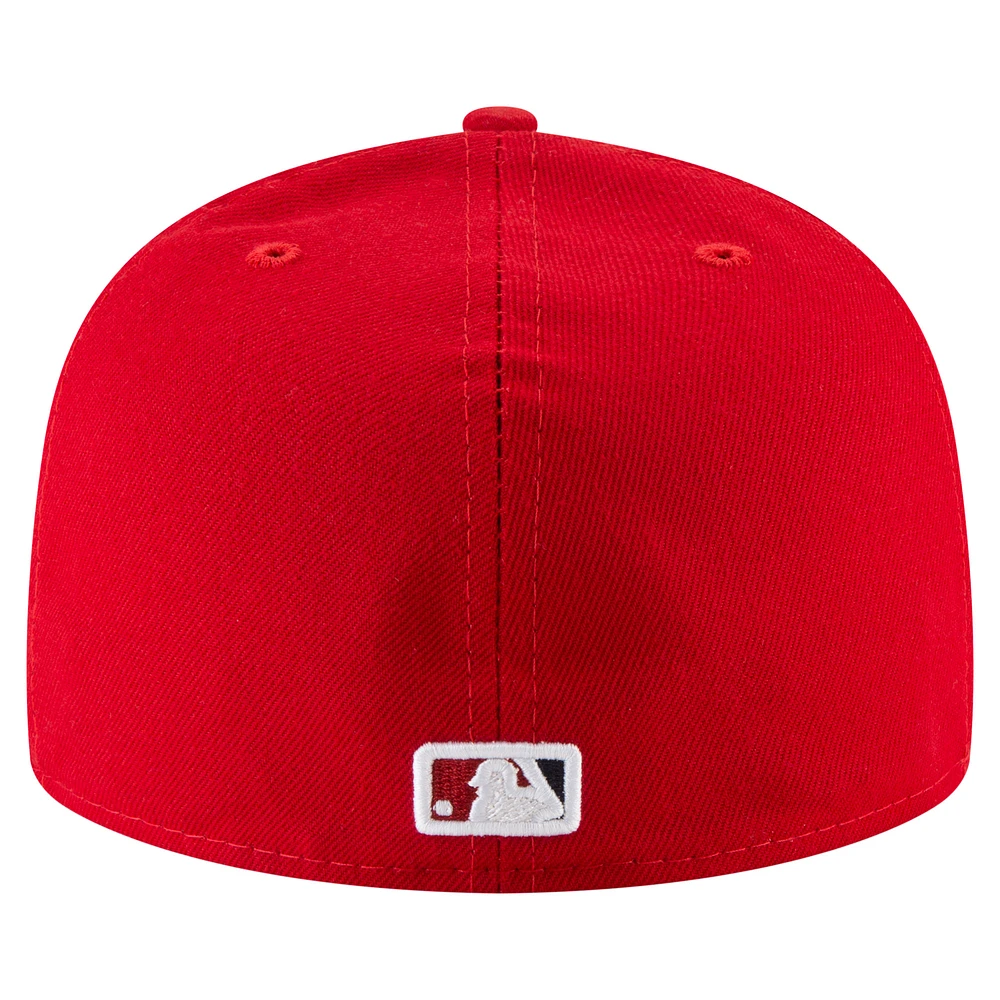 Men's New Era  Red Washington Nationals 20th Anniversary 59FIFTY Fitted Hat