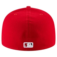 Men's New Era  Red Washington Nationals 20th Anniversary 59FIFTY Fitted Hat