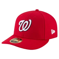 Men's New Era  Red Washington Nationals 20th Anniversary Low Profile 59FIFTY Fitted Hat