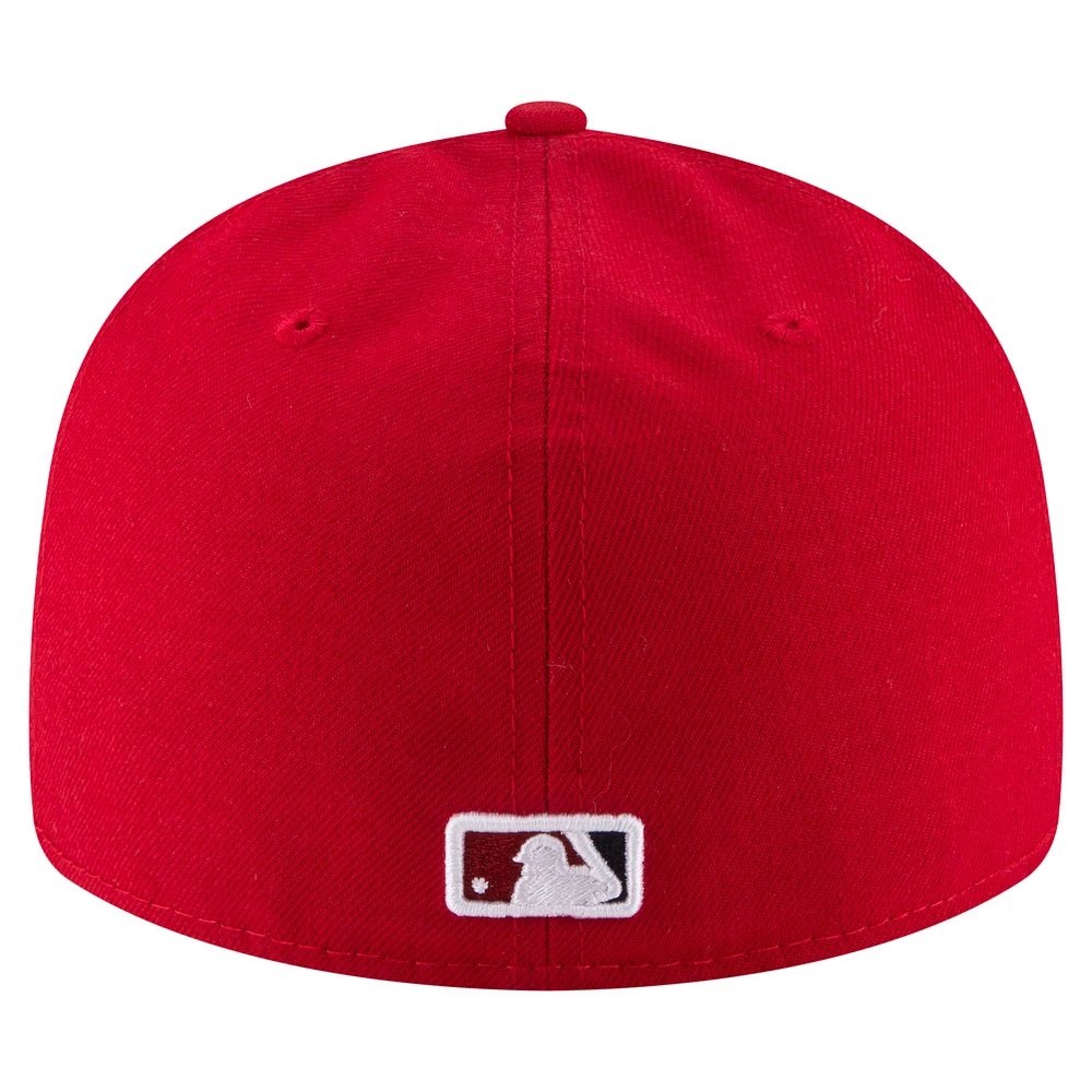 Men's New Era  Red Washington Nationals 20th Anniversary Low Profile 59FIFTY Fitted Hat
