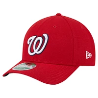 Casquette ajustable New Era rouge Washington Nationals 20e anniversaire réplique 9FORTY pour homme