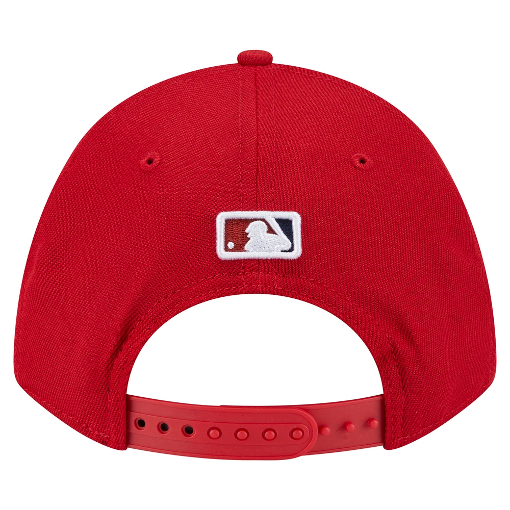 Casquette ajustable New Era rouge Washington Nationals 20e anniversaire réplique 9FORTY pour homme