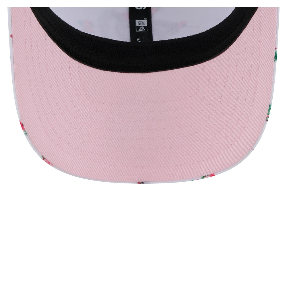 Men's New Era  White Washington Nationals Flamingo Mesh Back 9SEVENTY Stretch-Snap Hat