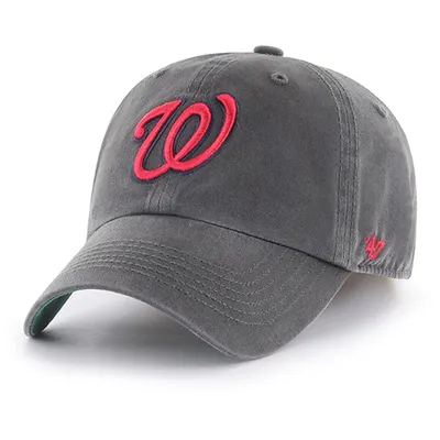 Lids Washington Nationals '47 Sidenote Trucker Snapback Hat - Red