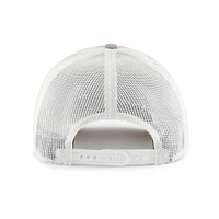 Men's '47 Gray/White Washington Nationals Tide Sweep Rope Trucker Adjustable Hat
