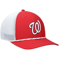 Casquette Snapback Burden des Nationals de Washington '47 rouge/blanc pour homme