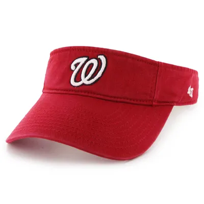 Washington Nationals '47 Clean Up Adjustable Visor - Red