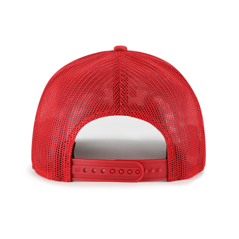 Men's '47 Red Washington Nationals Fiji Trucker Adjustable Hat