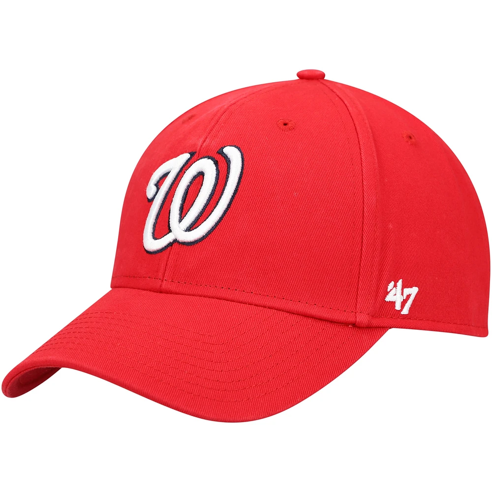 Casquette réglable '47 Red Washington Nationals Legend MVP pour homme