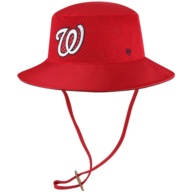 Lids Washington Nationals New Era Retro Beachin' Bucket Hat - Natural