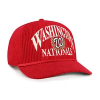 Men's '47  Red Washington Nationals Pitchout Rope Hitch Adjustable Hat