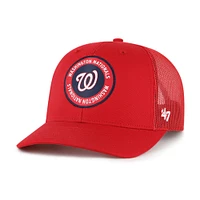 Men's '47 Red Washington Nationals Unveil Trucker Adjustable Hat