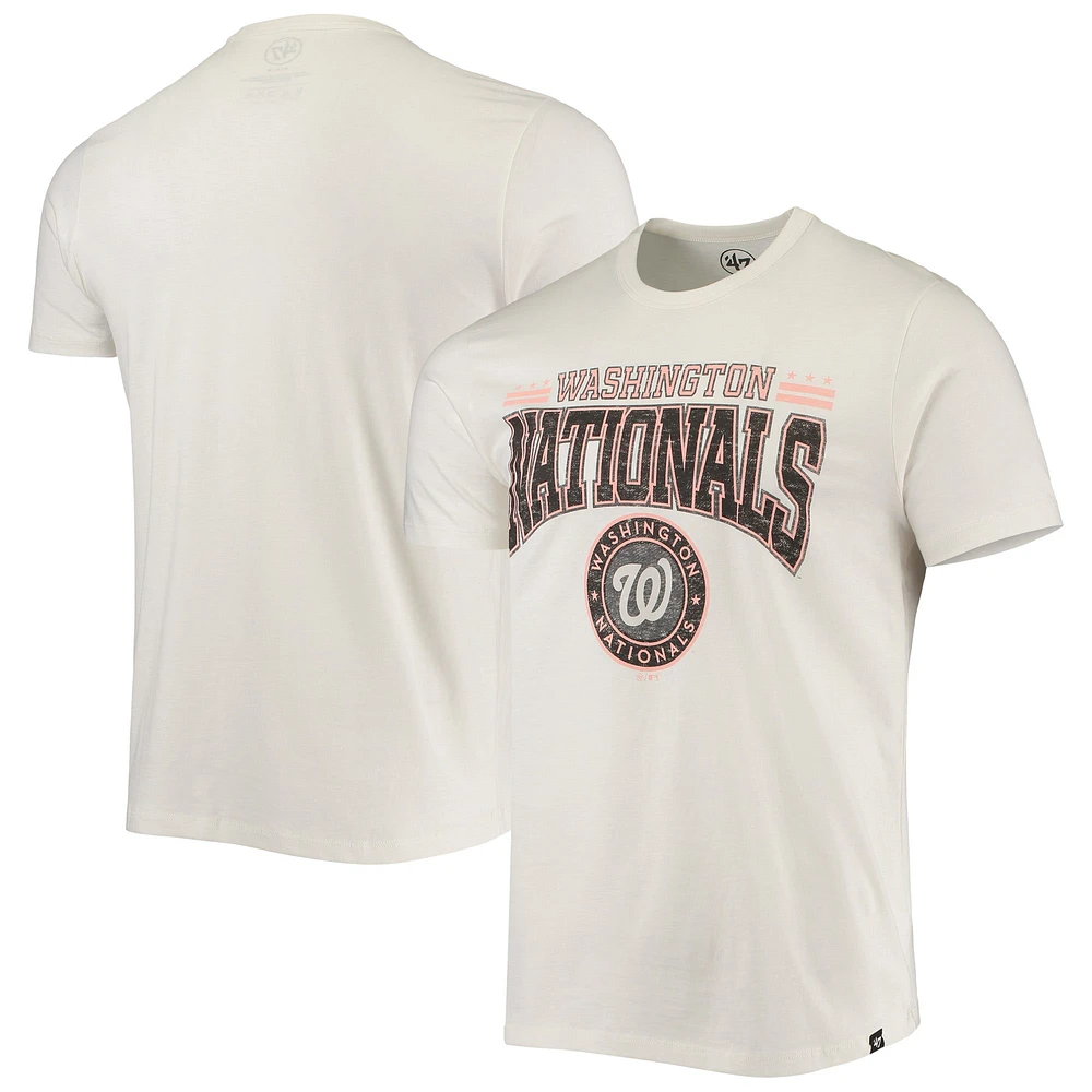 T-shirt '47 White Washington Nationals City Connect Elements Franklin pour homme