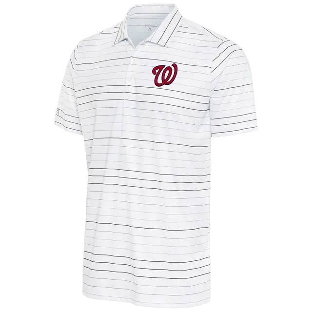 Lids Washington Nationals Nike Authentic Collection Striped Performance  Pique Polo - Red