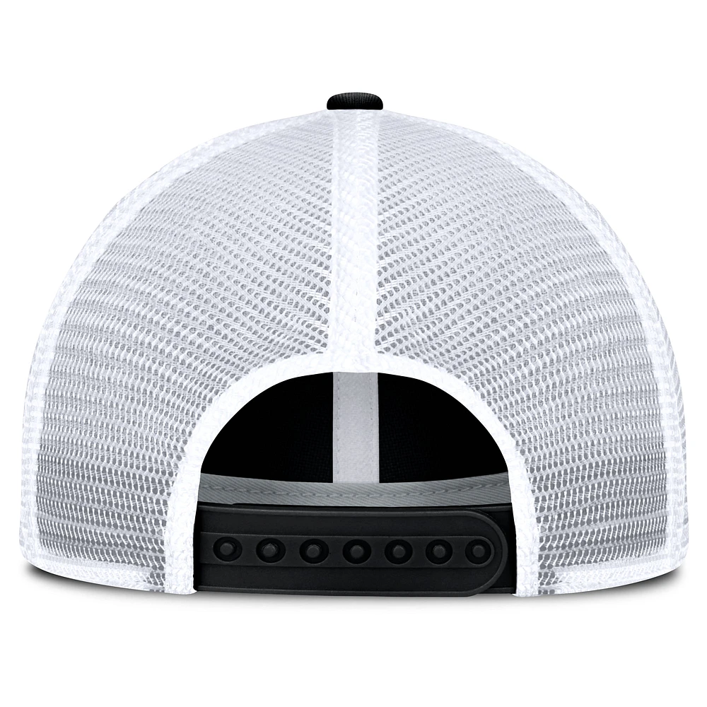 Casquette ajustable Averies des Nationals de Washington Fanatics pour hommes, noir/blanc