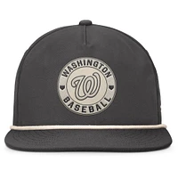 Men's Fanatics Charcoal Washington Nationals Closer Adjustable Hat