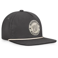Men's Fanatics Charcoal Washington Nationals Closer Adjustable Hat