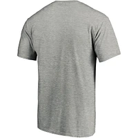 T-shirt Fanatics Heather Grey Heart & Soul pour homme des Nationals de Washington