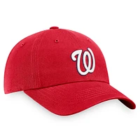 Men's Fanatics Red Washington Nationals Core Adjustable Hat