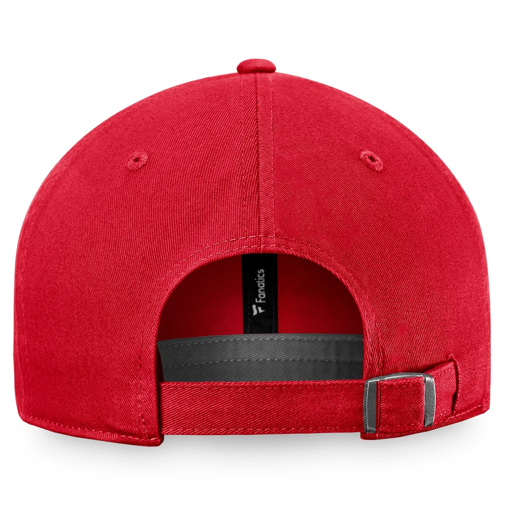 Men's Fanatics Red Washington Nationals Core Adjustable Hat