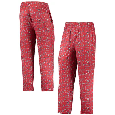 Washington Nationals FOCO Cooperstown Collection Repeat Pajama Pants - Red