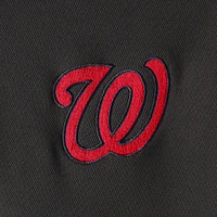 Polo Levelwear Washington Nationals Omaha 2-Hit anthracite pour homme