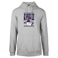 Men's Levelwear Gray Washington Nationals Podium Inaugural Pullover Hoodie