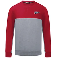 Men's Levelwear Red/Gray Washington Nationals Legacy Rafters Pullover Sweatshirt