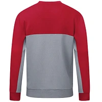 Men's Levelwear Red/Gray Washington Nationals Legacy Rafters Pullover Sweatshirt